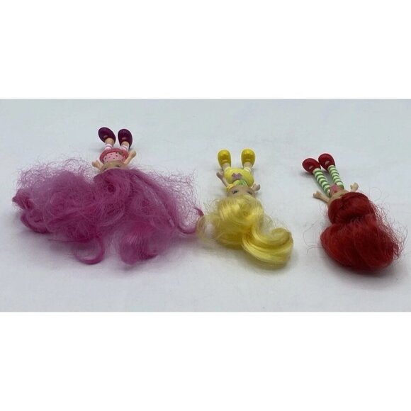 Strawberry Shortcake 2008 Hasbro Dolls lot of 3 Lemon Meringue & Mini Dolls Pink - Picture 4 of 14
